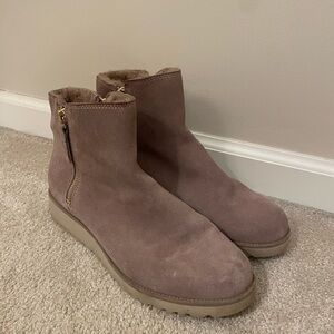 UGG Shala Suede Ankle Boots Size 9.5